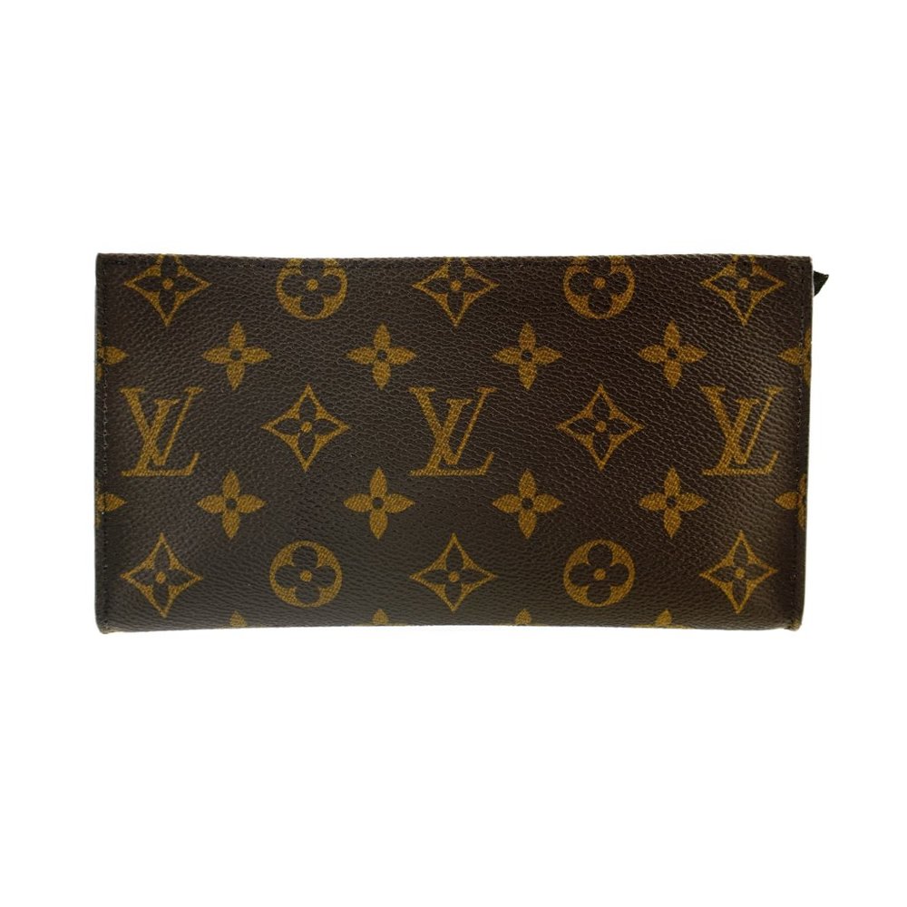 Louis Vuitton Monogram Canvas Leather Toiletry Pouch 20 Travel Bag